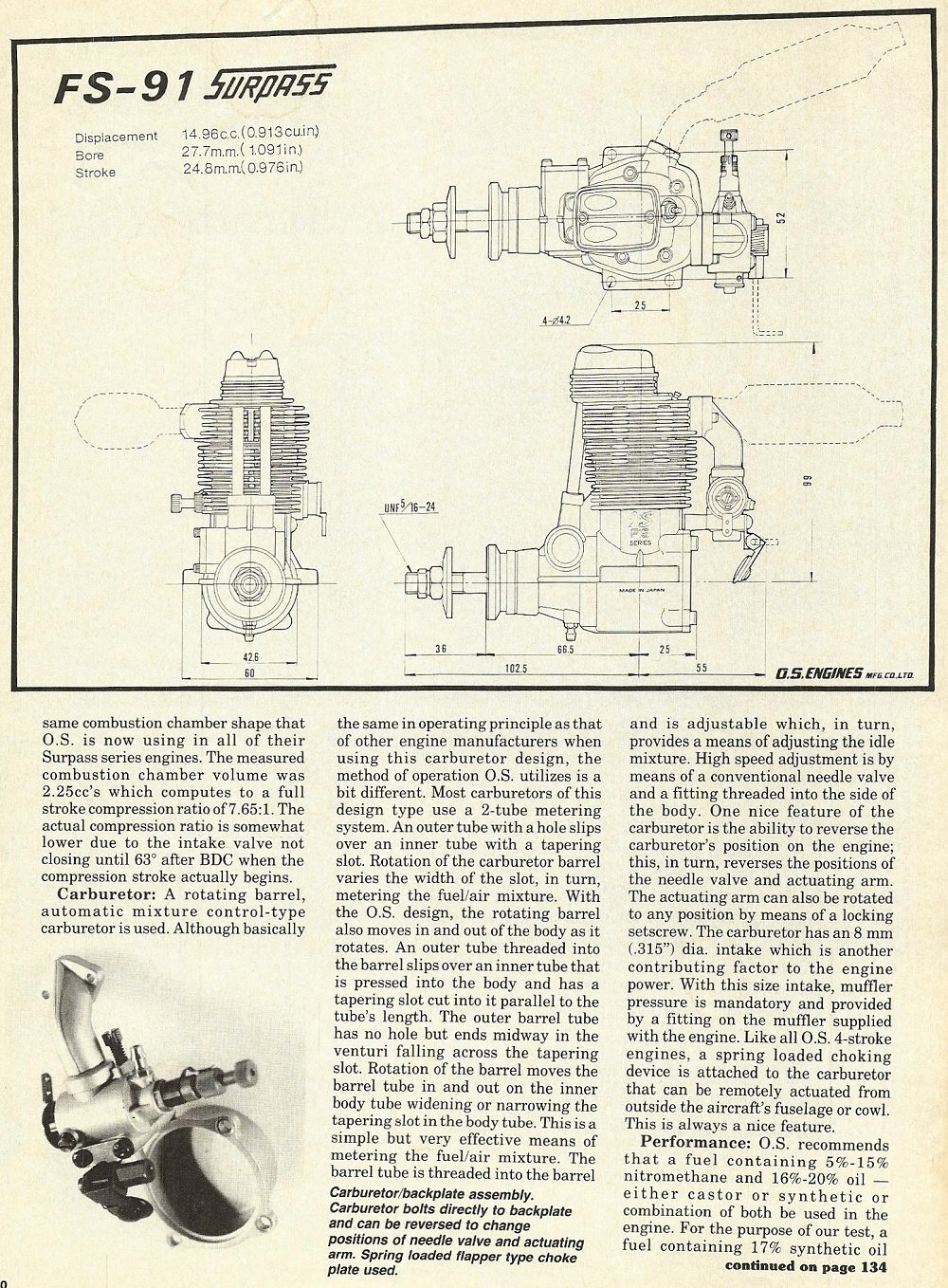 OS FS-91 Surpass